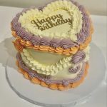 Birthday Cake Pastel Heart